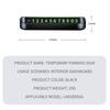Car Mobile Phone Temporary Parking Number Plate For Opel Meriva Corsa Astra Vivaro Signum Insignia Mokka Adam Combo Junior Rj7