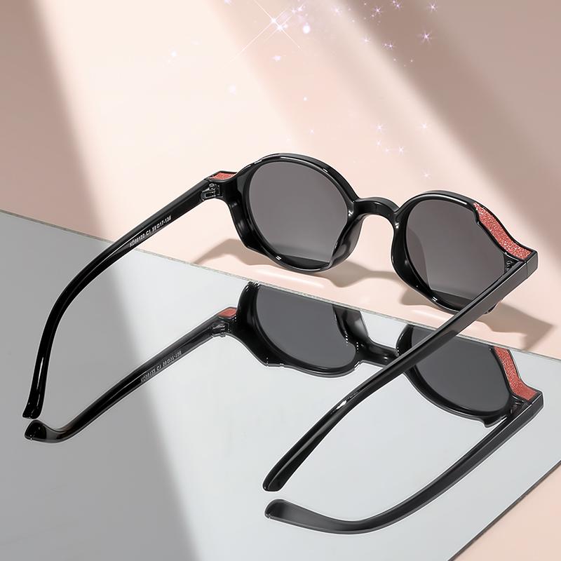 Classic Small Round-framed Sunglasses, Fashionable and Trendy Travel, Party and Gathering Sunglasses