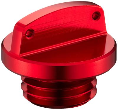 Kijima HONDA 208-23905 Motorcycle Parts Filler Cap M20 X P2.5 Aluminum Bred Type/Red Monkey