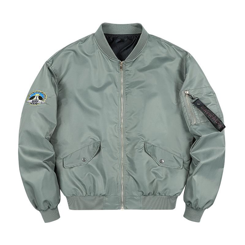 Thin Bomber Jacket Men's Workwear Women's Baseball Uniform Casual Jacket
