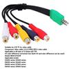 Videokabel 3,5mm 2,5mm Draht für BN3901154 LED-TV Komponentenkabel Video-Komponenten-Adapterkabel 20cm/7,87in Lang