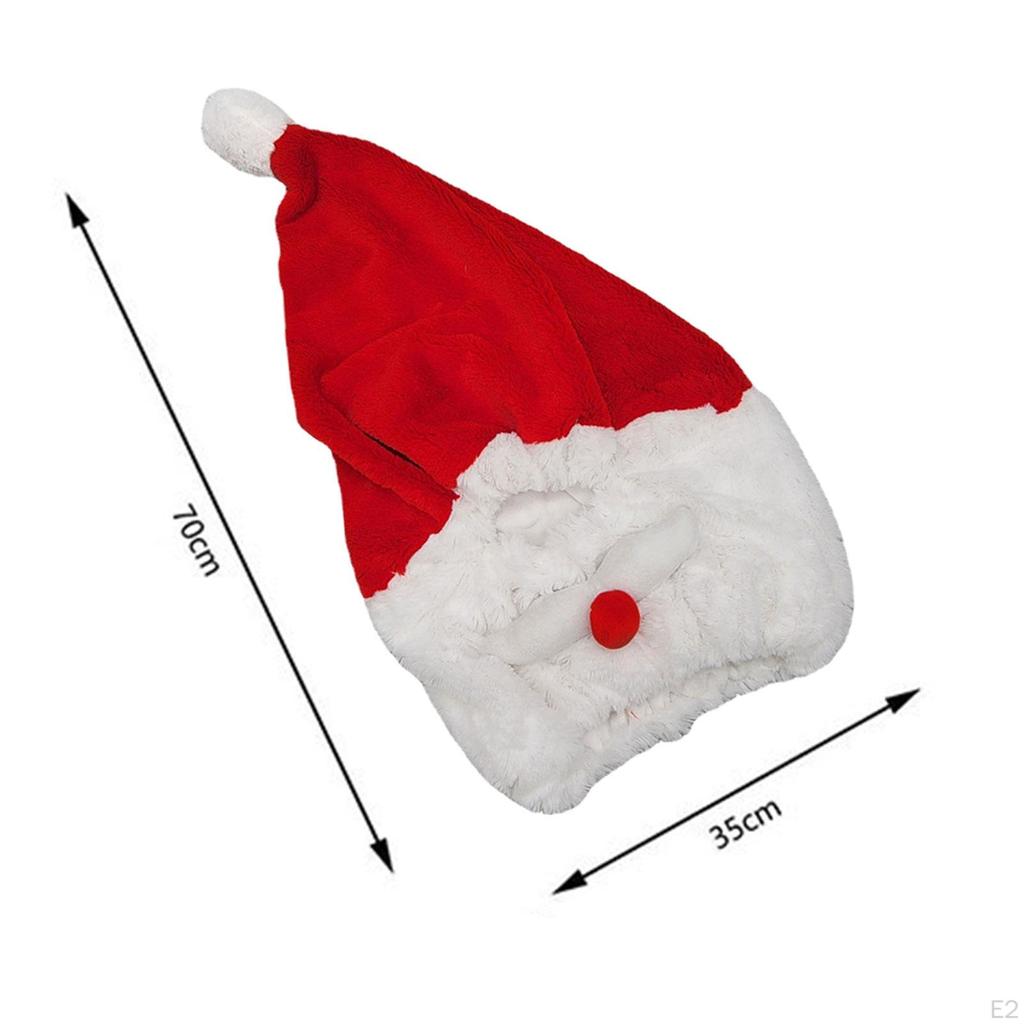 Motorcycle Helmet Cover Santa Claus Xmas Hat, Women, Men, Dust Cap , Full Face Protective