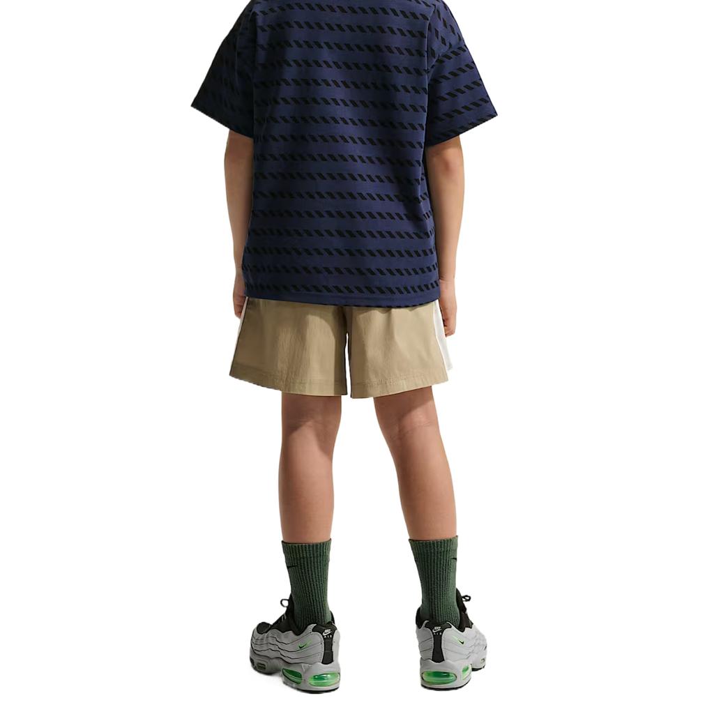 Nike Breathable Solid Color Striped Mid-Rise Shorts Kids shorts IM5501-297