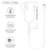 2 in 1 Wireless Charger for Apple Watch Series 1 2 3 4 USB Magnetic Charging Cable 3.3 feet/1meter