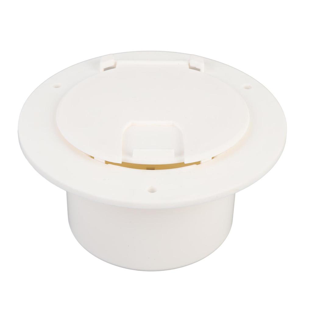 RV Round Electrical Cable Hatch Nylon Secure Fixation Sturdy for 3 1 2in Interface RV Trailer Campervan