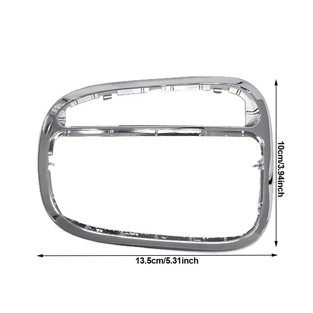 

2032671988 2032672088 Для Mercedes Benz W203 C200 C230 C300 Накладка на центральную консоль автомобиля, крышка рычага переключения передач, панель, рамка серебряный