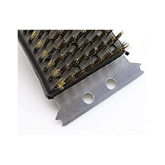 Captain Stag (CAPTAIN STAG) Barbecue brush Brush for nets and iron plates Black Rest M-7628/UZ-13218