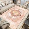Pink Luxury Soft Carpets for Living Room Large Area Rugs Non-slip Easy Washable Floor Mat Bedroom Decor