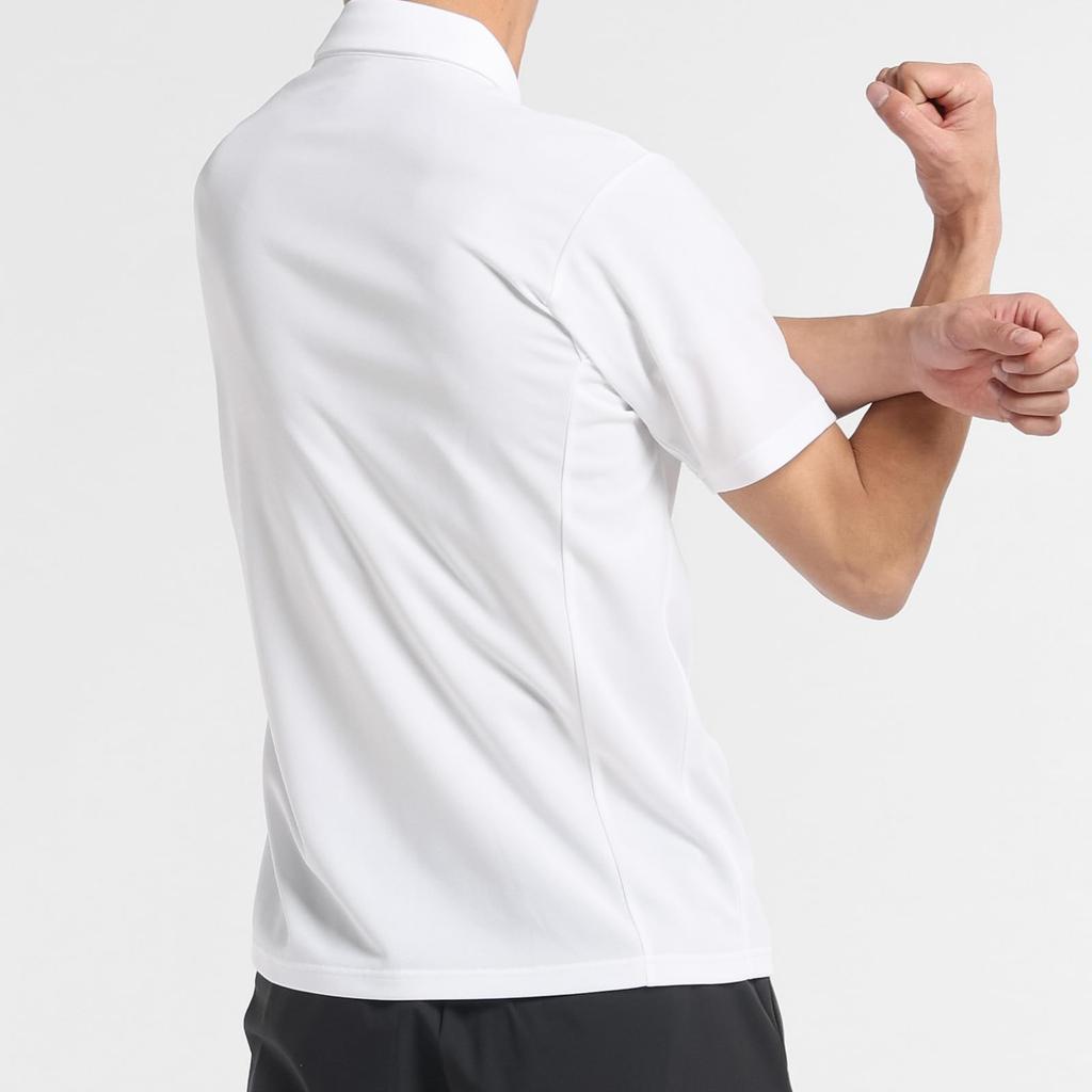 Move Sports Short Sleeve Polo Shirt Descente Stretch Training Shirt [Amazon Exclusive] Men's WH00(ST5SHSZ2MB) XA, Moisture-Wicking, Quick-Drying,