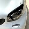 Für Benz Smart 453 Fortwo Forfour 2015-2020 Auto Scheinwerfer Augenbraue Augenlid Abdeckung Trim ABS Carbon Faser Auffällig Dekorative