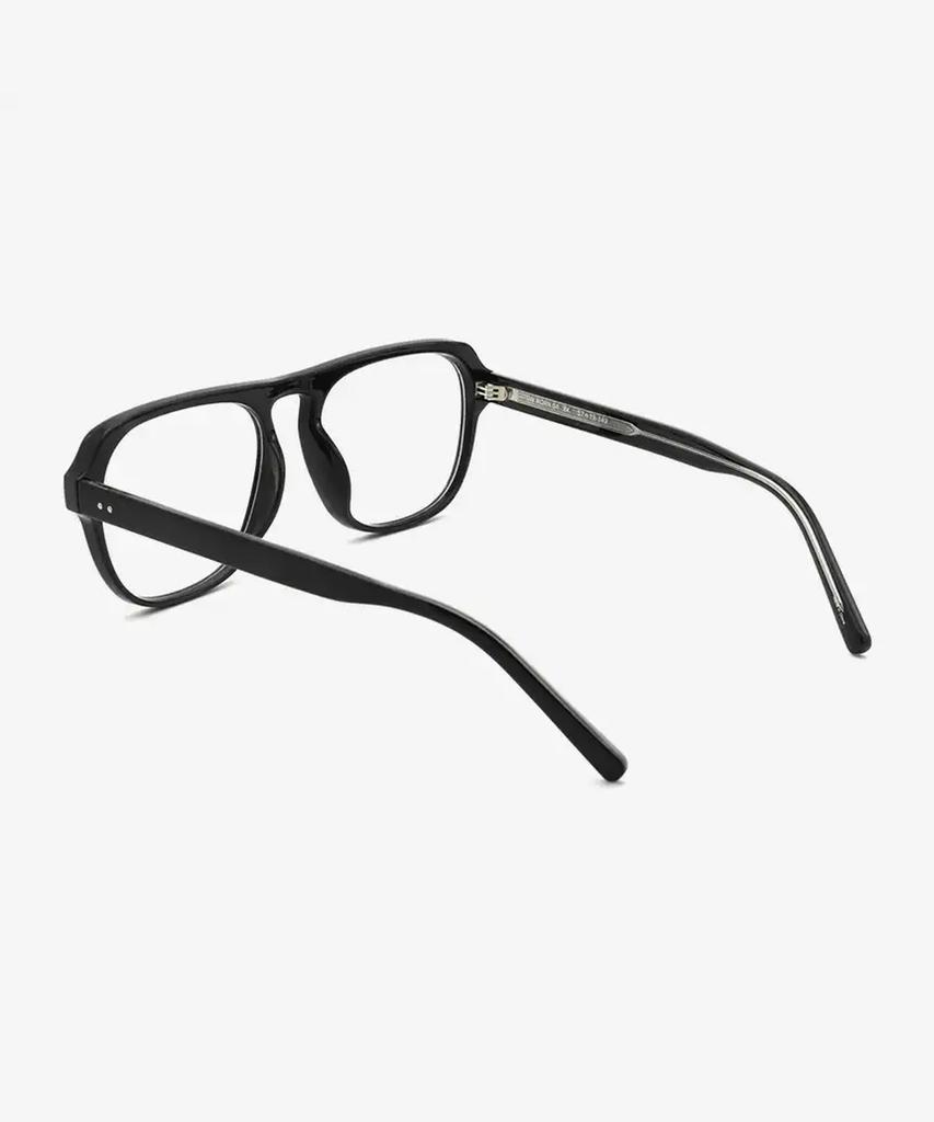 Seutailwokeu Black Sw Horn 04 Bk Stylework Eyeglass Frames