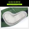 Breathable Silicone Anti Sprain Ankle Support Sleeve For Basketball Football Hiking Fitness