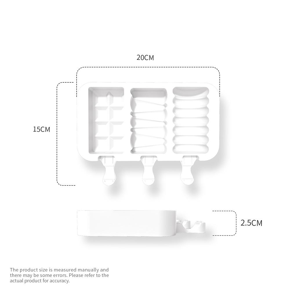 Popsicle Molds Silicone Ice Pop Molds BPA Free Popsicle Mold Reusable Easy Release Ice Pop Make Ice Mold Many Style 6
