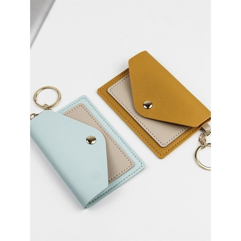 New Mini Card Bag, Simple Short Fashion Women's Change Bag, Multi-card Function Bag