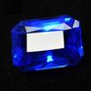NATURAL Tanzanite Blue EMERALD CUT 8.90 Carat Loose Gemstones CERTIFIED DA-46534