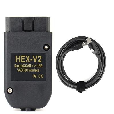 VAG COM FT232 V25.3 VAG Scanner Tool KKL VCDS Cable OBD2 Diagnostic Cable Multi-Function Multi-Language OBD2 Scanner HEX V2 A1