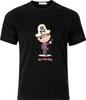 Personalised Pirate Boy Full Colour D.T.F Black Cotton T Shirt