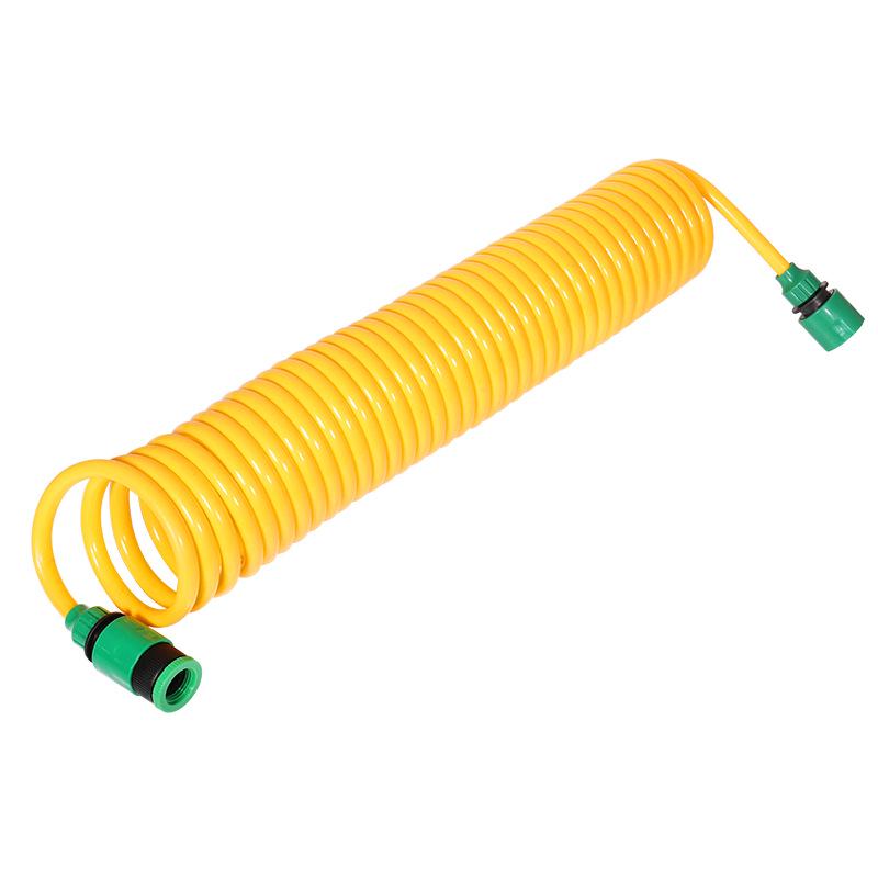 EVA High-Pressure Telescopic Spring Water Hose - Home, Garden & Car Washing, Explosion-Proof, Soft Watering Tube