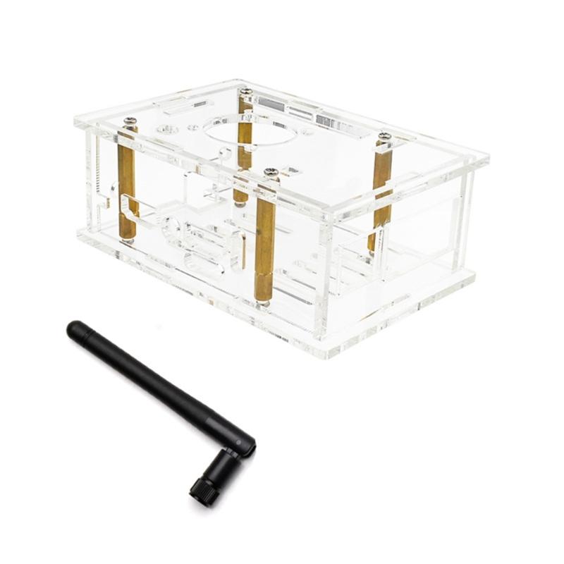 Acrylic Case Proection Cover for Orange Pi 5 Pro Clear Transparently Case Optional Cooling Fan