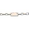 Used AUTHENTIC GUCCI Logo plateNecklace Silver Silver925