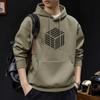 Men's American Heavyweight Stiff Hoodie - New Spring/Autumn Plus Velvet Hooded Jacket for Couples