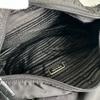 PRADA Triangular logo Messenger bag black Women used