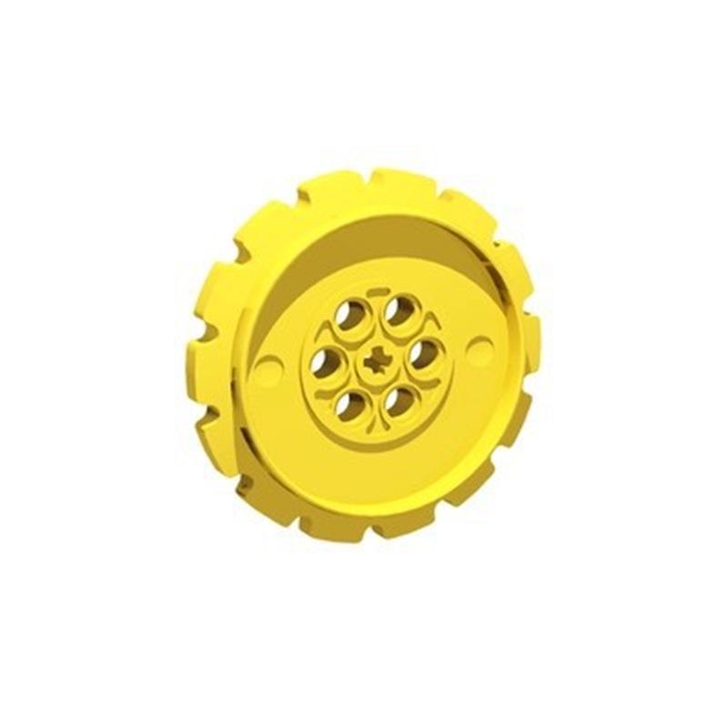 50g MOC 42529 Large Track Wheel 7x7x2 Building Blocks - Compatible with Science Education Kits Standard