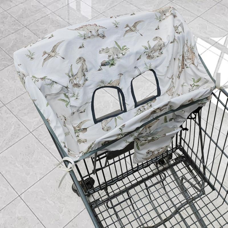 Lightweight Breathable Pram Cart Highchair Seat Cover for Baby 6 Months To 4 Years Machine Washable Neutral Design