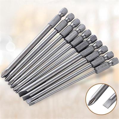 Schraubendreher-Set, starker magnetischer Batch-Kopf aus Stahl, Schlitz- und Kreuzschlitzschraubendreher-Bits, Autoreparatur-Dienstprogramm, Elektrowerkzeug-Zubehör