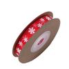 Christmas Organza Ribbon Snowflake Ribbons Handmade DIY Gift Wrapping Decoration Wreath Home Decor