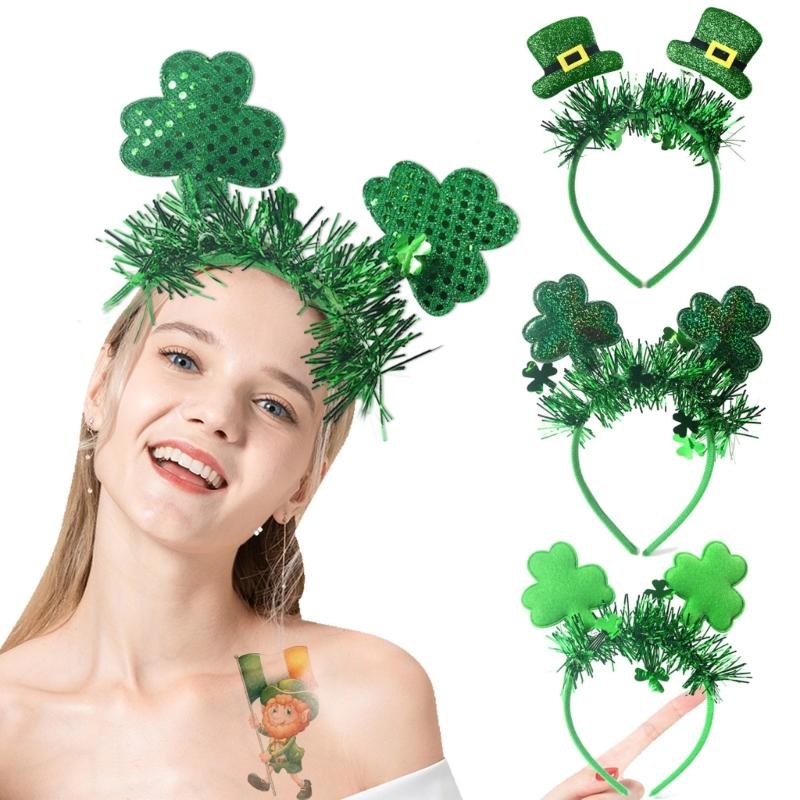 Patricks Day Headband Irish Festival Headband Party Hairband for Festival Celebration Patricks Day Costume Accessories