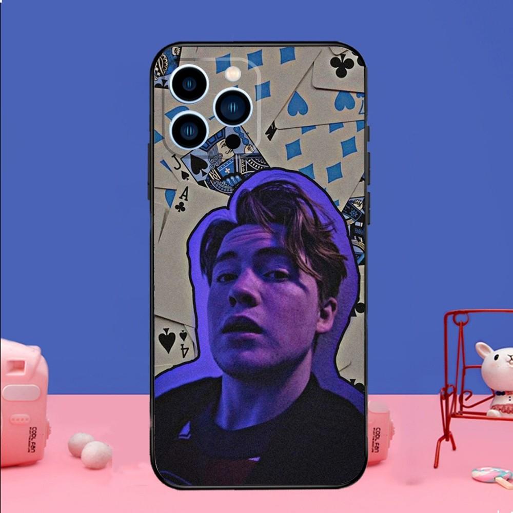 Actor Kit C-Connor Phone Case For iPhone 14,13,12 Mini 11 Pro XR,X,XS,MAX 6S,7,8 Plus Silicone Cover Soft black