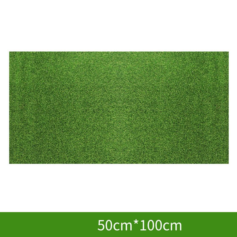 1Pcs Artificial Grassland Simulation Moss Lawn Fake Green Mat Carpet Landscape Home Garden Landscape Decoration Accessories