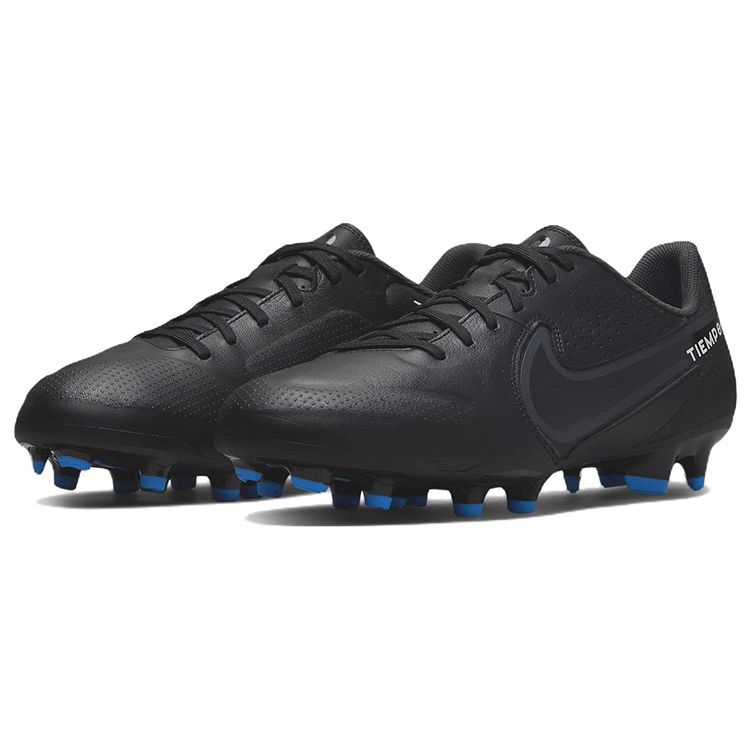 Nike Tiempo Legend 9 Academy MG Shadow Pack Unisex Sneakers Black Summit-White Light-Photo-Blue DA1174-001