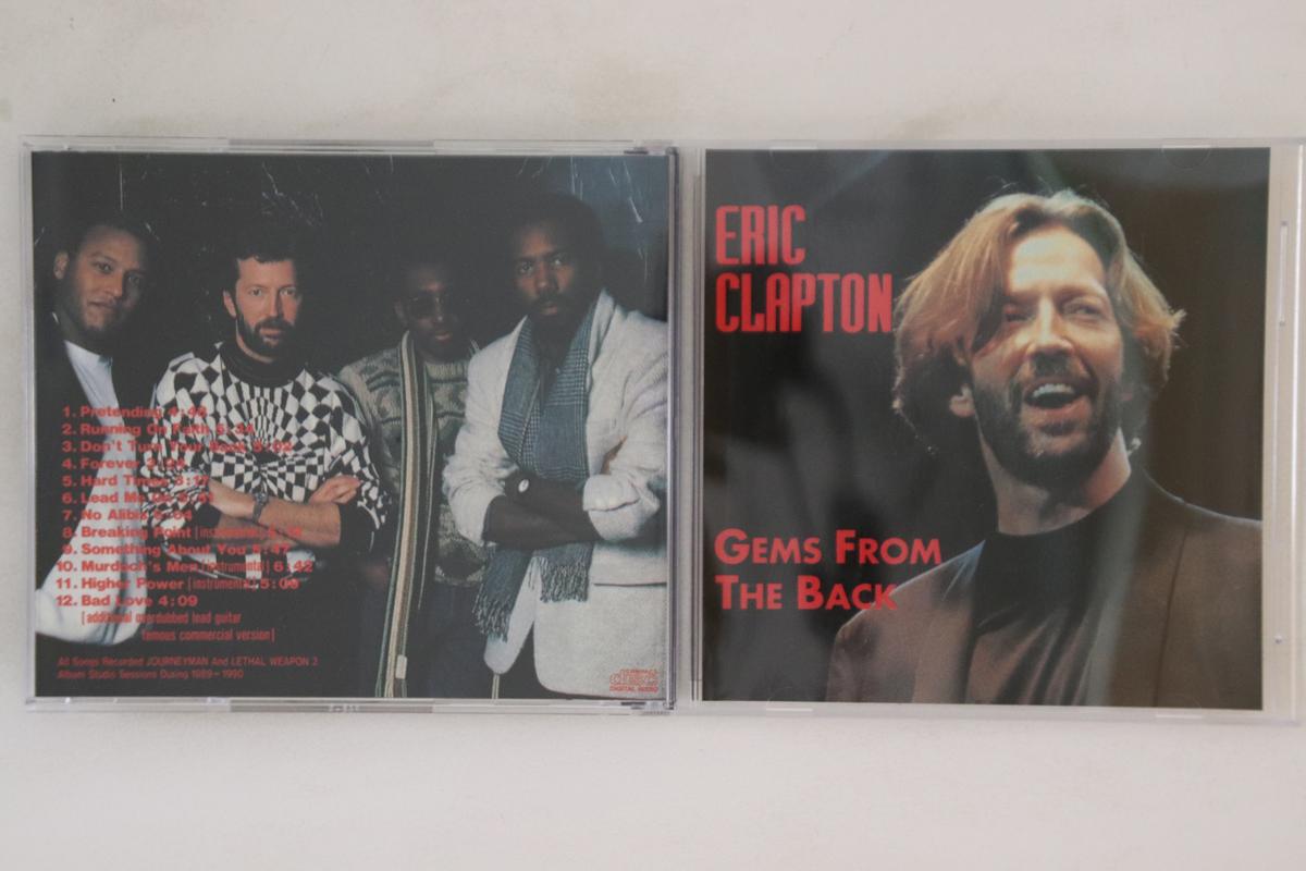 

CD ERIC CLAPTON - Gems Fron The Back NONE NOT ON LABEL Non Japan Rock Used