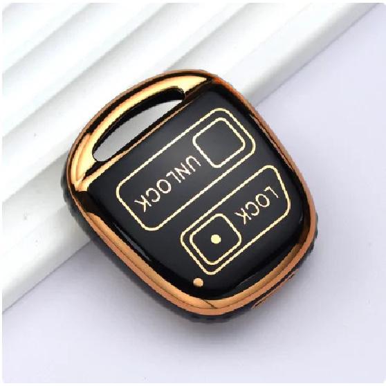 Car Key Fob Case Cover Skin for TOYOTA CAMRY RAV4 Corolla PRADO YARIS Tarago for LEXUS Protector Keychain 2 3 Buttons TPU