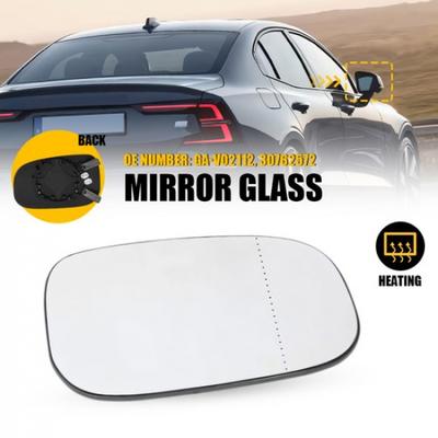 RH Mirror Glass W/ Heated Fit Volvo C30/70 S40/60 V50/70 2007 2008-2012 2013 EXV