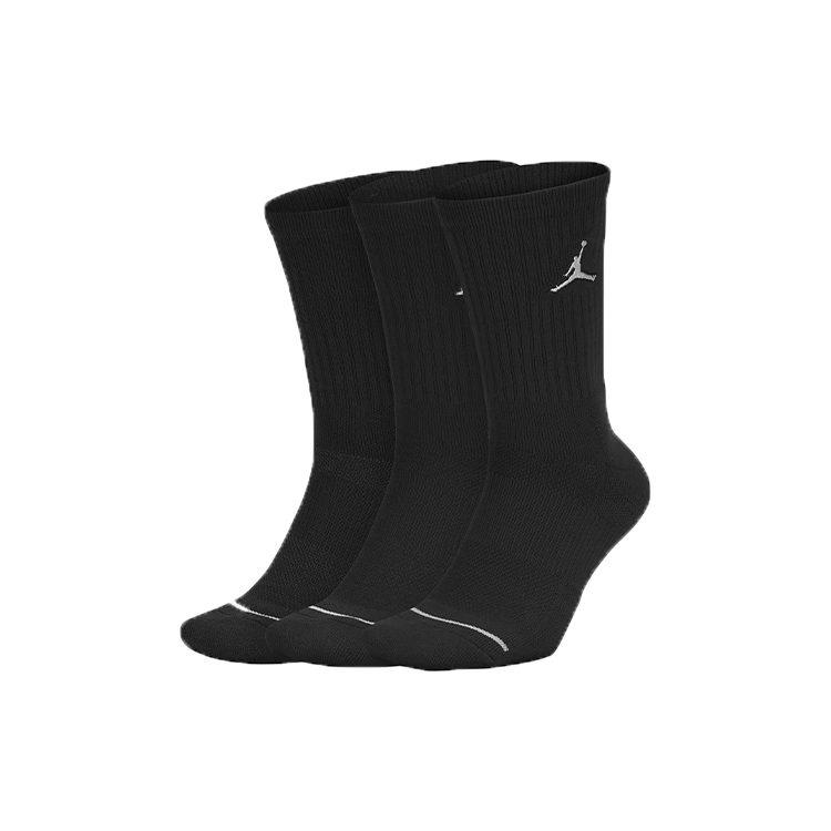 Jordan Everyday Max Crew Socks Knee High Socks Men's Men's Black SX5545-013
