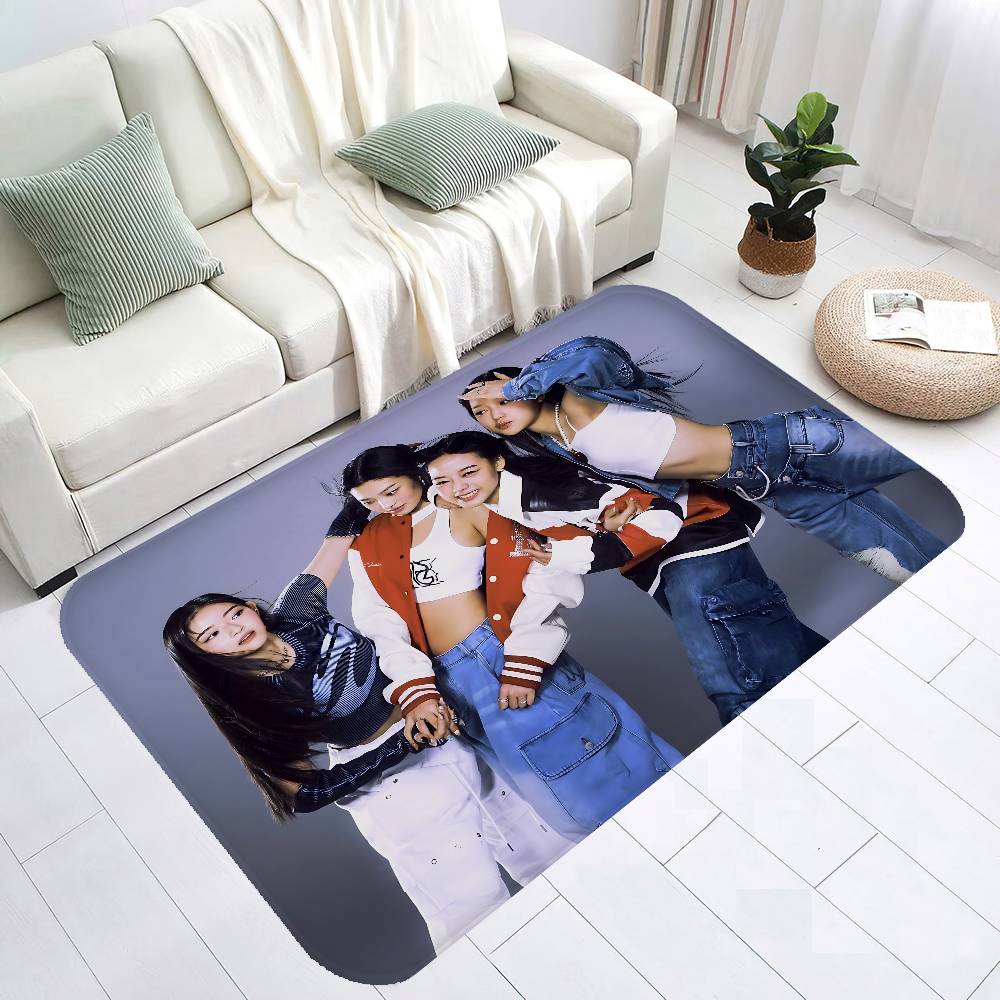 Kpop VVUP Door Mat Nordic Style Bedroom Living Room Doormat Home Balcony Anti-Slip Alfombra