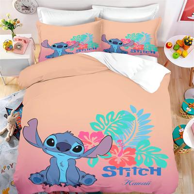 Kids Cartoon Anime Printed Quilt Cover With Various Styles And Patterns Bedding Single Bed Kids Gift 3-Piece Set With Zipper