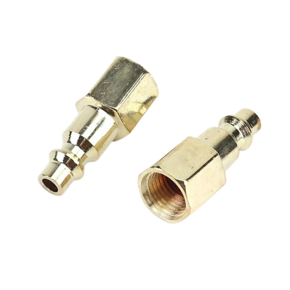Uickly Connected Quick Connector 2pcs Brass Material