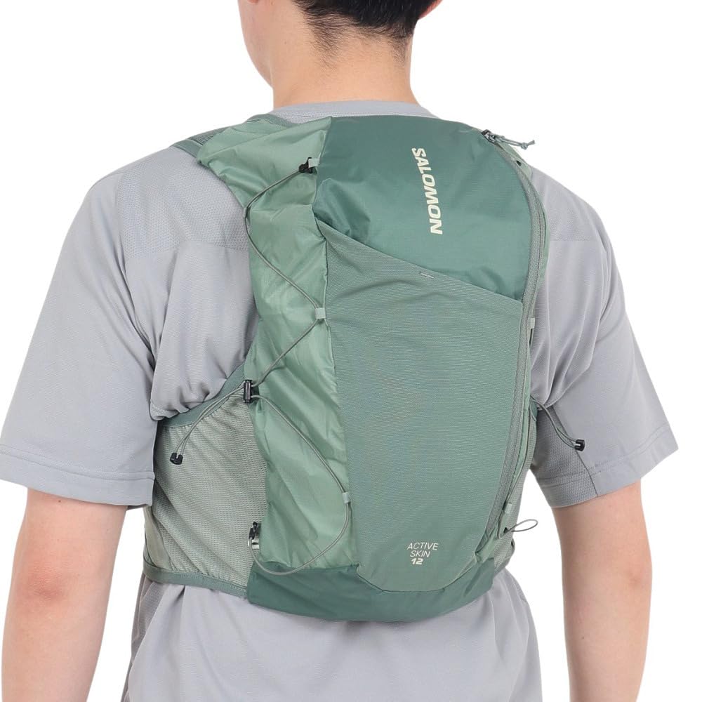 

Salomon Active Skin 12 Бег с сумкой/жилетом LC2177600, (Зеленый/M/Мужской/Женский) зелёный