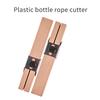 Przecinak do butelek plastikowych Narzędzia do robienia sznurka Przenośny zestaw do majsterkowania Narzędzie tnące do użytku zewnętrznego i środowiskowego dla