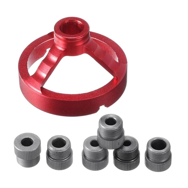

Vertical Drill Guide 5/6/7/8/9/10mm Stainless Steel Straight Corner Round V Drill Punch Locator Jig For Woodwork 1