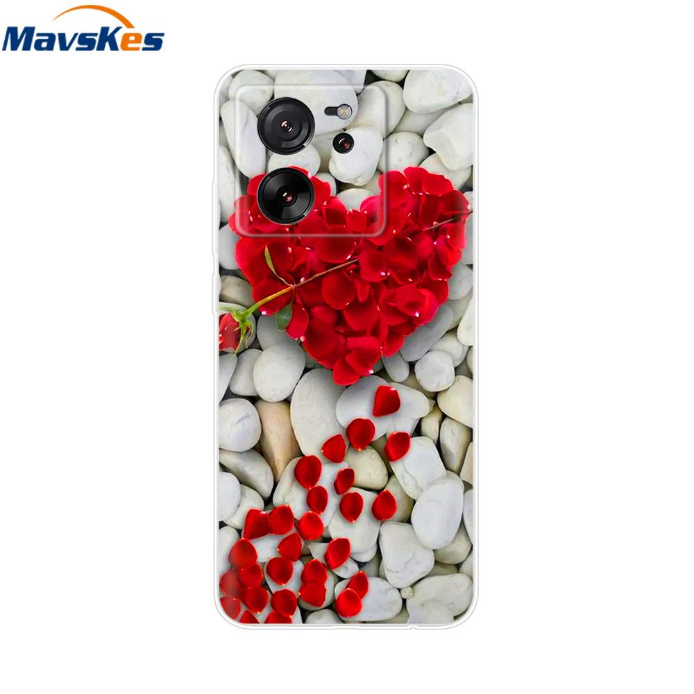 For Xiaomi 13T Pro 5G Case 13T 13 Soft Clear Silicone Bumper Phone Back Cover for Xiaomi 13 Lite 13T Pro Mi13T Shockproof Cases