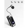 Wireless Headset Lavalier Headphone for Workout/Home/Office LED Display Deep Bass for Outside Sport Lavalier Headset