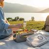 304 Stainless Steel Food Storage Container 2200ml-5800ml Capacity Portable Design For Outdoor Travel Home Use