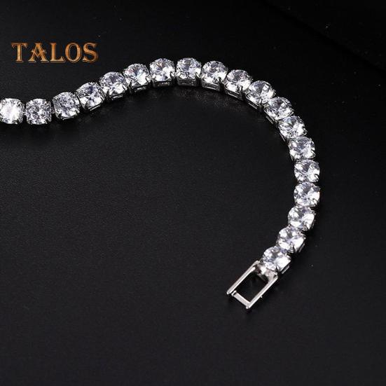 Brățară Femei Hip Hop Zirconiu Cubic Cupru Lustruit Stil Simplu Brățară de Mână Banchet Nuntă Petrecere Bijuterii