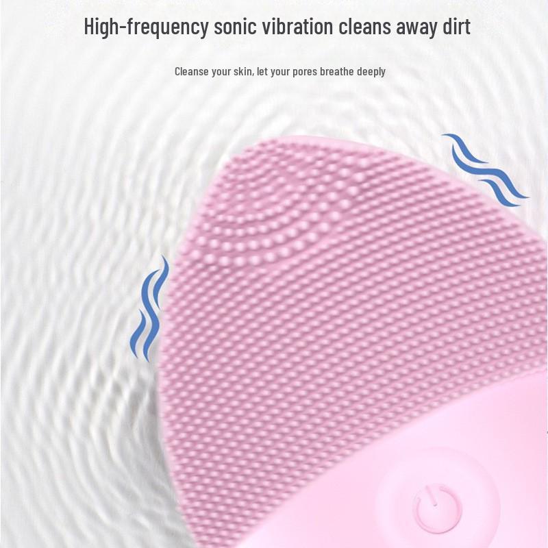 Silicone Sonic Facial Cleansing and Massaging Brush