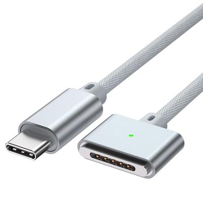 140W až 3 Magnetické nabíjanie 2M Super silná magnetická adsorpcia Nabíjací kábel s odolným opletením Kompatibilný s MacBook Pro MacBook Pro MacBook Air